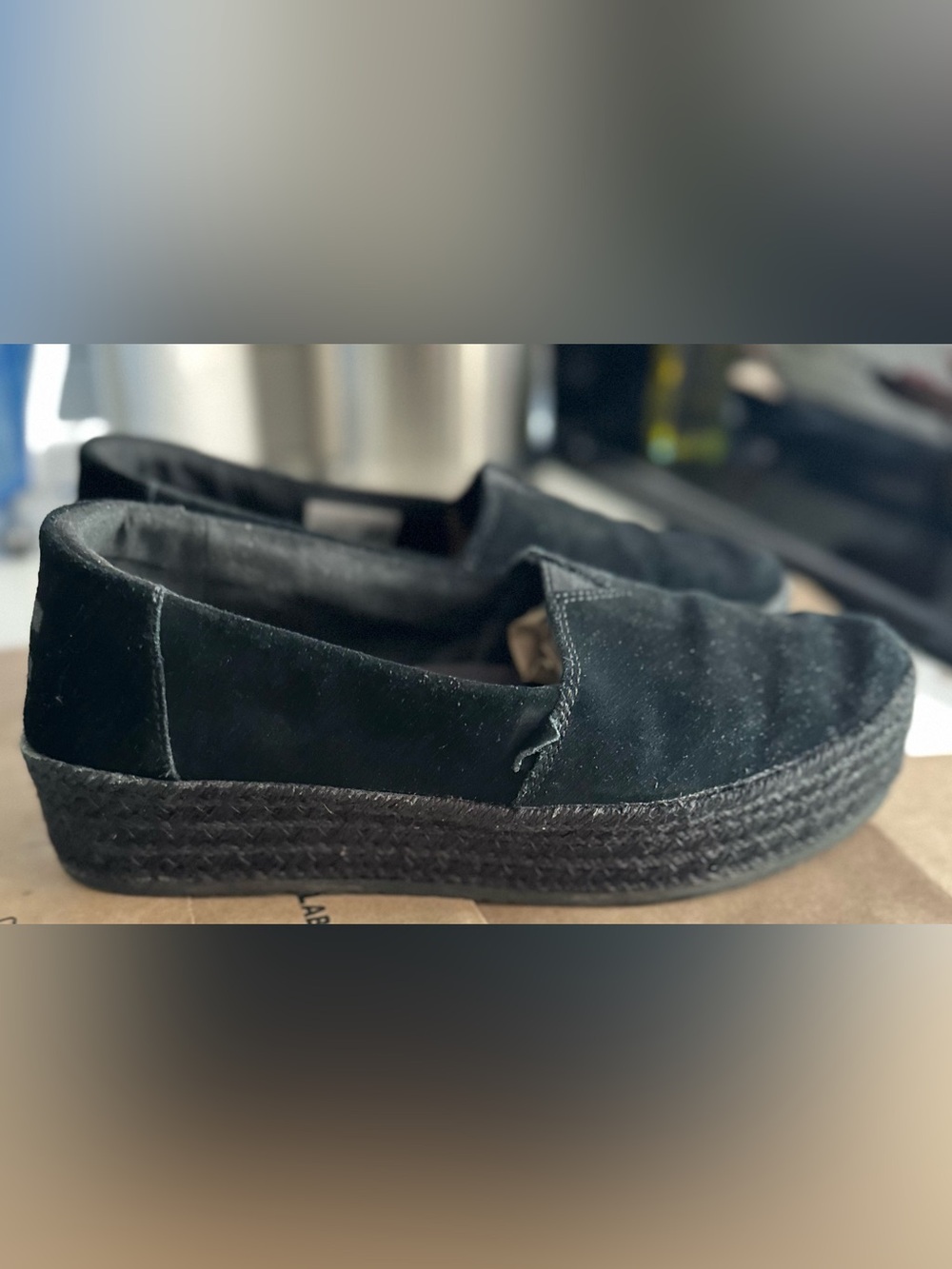 TOMS Valencia Platform Loafers - Picture 3 of 4